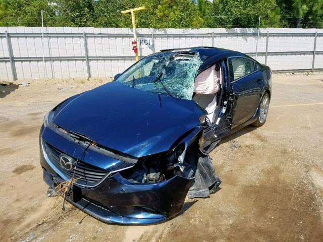 JM1GJ1W51F1205396 - 2015 MAZDA 6 GRAND TO BLUE photo 2