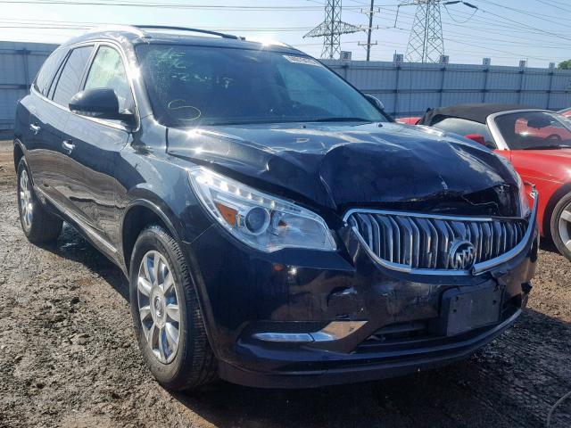 5GAKRDKD1DJ269437 - 2013 BUICK ENCLAVE BLACK photo 1