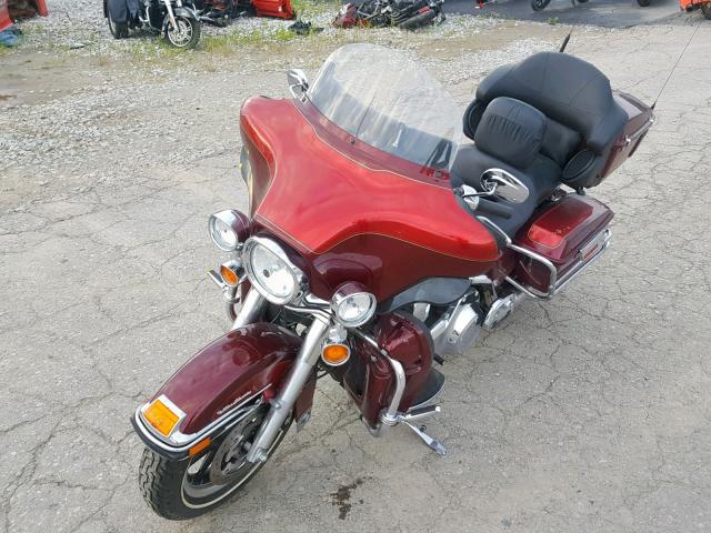 1HD1FC4198Y601250 - 2008 HARLEY-DAVIDSON FLHTCUI MAROON photo 1