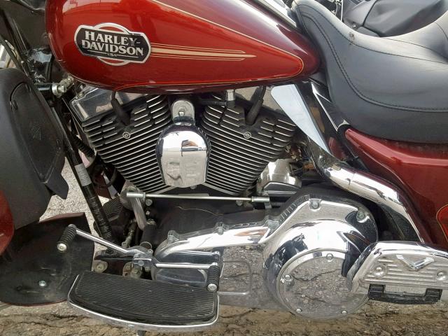 1HD1FC4198Y601250 - 2008 HARLEY-DAVIDSON FLHTCUI MAROON photo 7