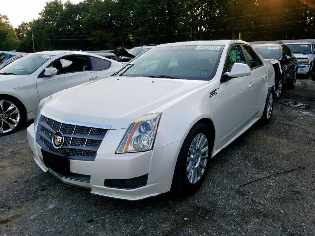 1G6DG5EG5A0144762 - 2010 CADILLAC CTS LUXURY WHITE photo 2