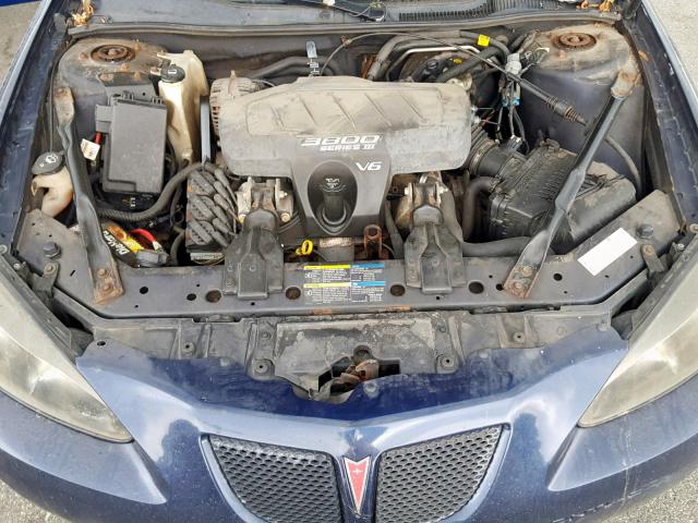 2G2WP552481105898 - 2008 PONTIAC GRAND PRIX BLUE photo 7