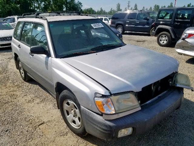 JF1SF63582H734347 - 2002 SUBARU FORESTER L SILVER photo 1