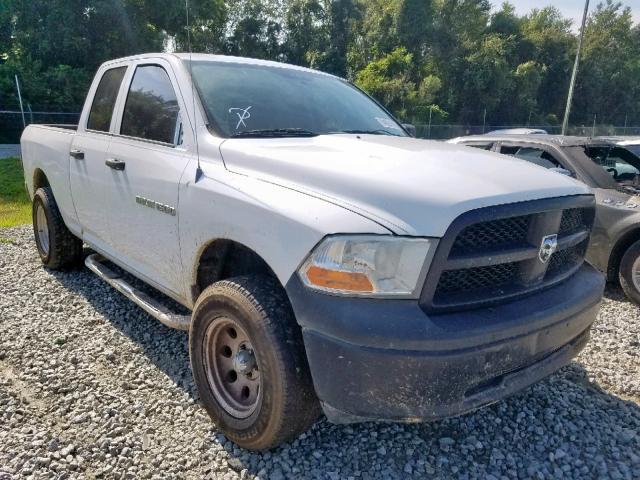 1C6RD7FP0CS240089 - 2012 DODGE RAM 1500 S WHITE photo 1