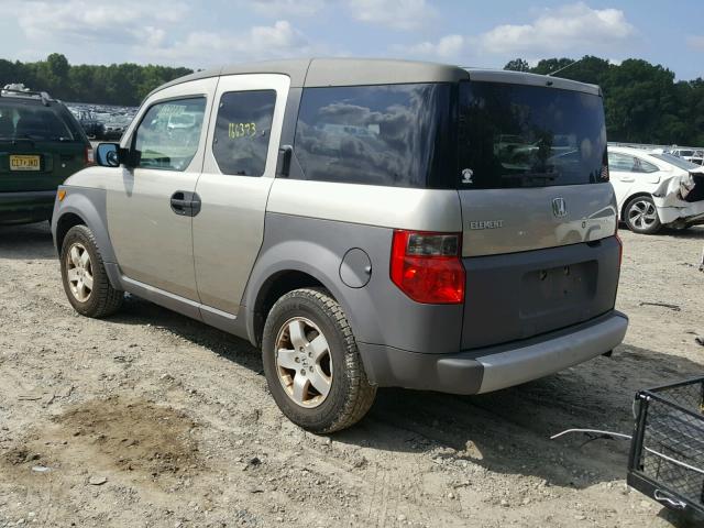 5J6YH28683L026276 - 2003 HONDA ELEMENT EX GOLD photo 3