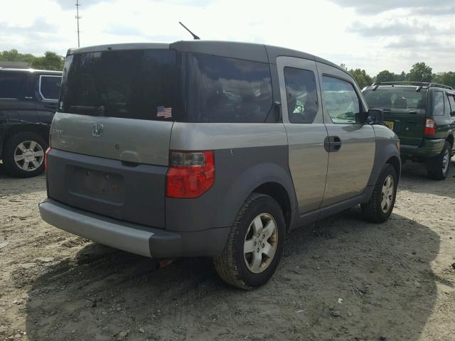 5J6YH28683L026276 - 2003 HONDA ELEMENT EX GOLD photo 4