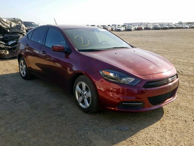 1C3CDFBB5FD330693 - 2015 DODGE DART SXT MAROON photo 1