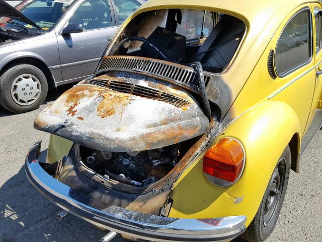 1332554481 - 1973 VOLKSWAGEN BEETLE YELLOW photo 9