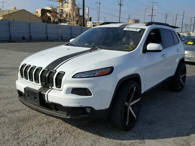 1C4PJLCS4EW143600 - 2014 JEEP CHEROKEE L WHITE photo 2