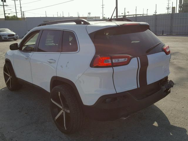 1C4PJLCS4EW143600 - 2014 JEEP CHEROKEE L WHITE photo 3