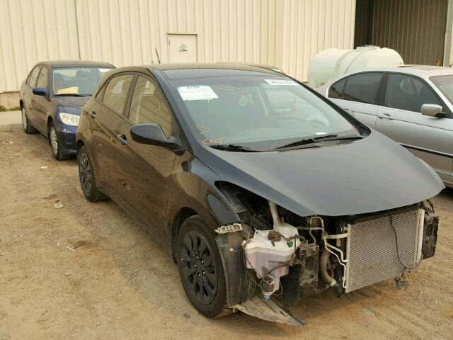 KMHD25LH6GU343694 - 2016 HYUNDAI ELANTRA GT BLACK photo 1