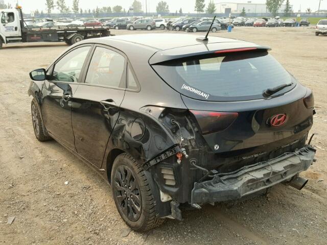 KMHD25LH6GU343694 - 2016 HYUNDAI ELANTRA GT BLACK photo 3