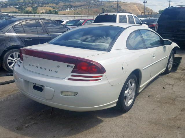 4B3AG42G32E128059 - 2002 DODGE STRATUS SE WHITE photo 4