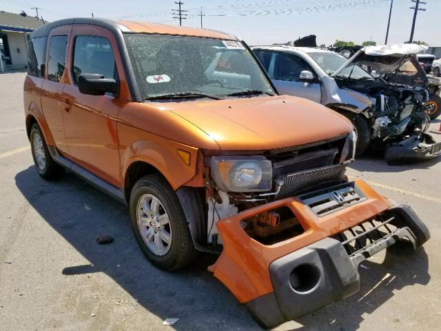 5J6YH18738L003188 - 2008 HONDA ELEMENT EX ORANGE photo 1