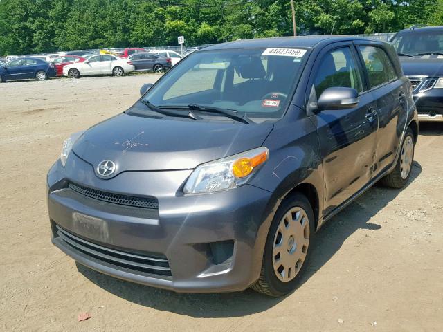 JTKKU10489J035343 - 2009 TOYOTA SCION XD GRAY photo 2