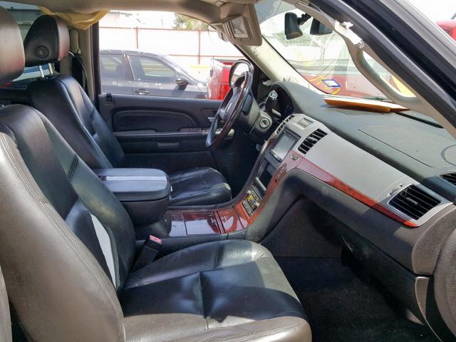 1GYEC63838R142426 - 2008 CADILLAC ESCALADE L BLACK photo 5