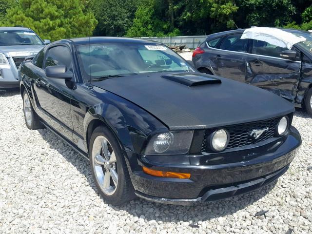 1ZVHT82H495122420 - 2009 FORD MUSTANG GT BLACK photo 1