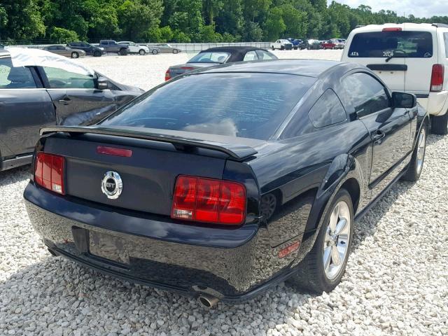 1ZVHT82H495122420 - 2009 FORD MUSTANG GT BLACK photo 4