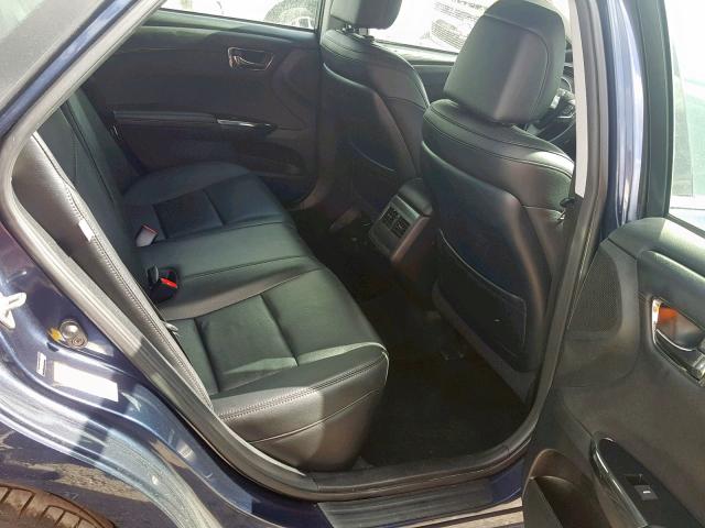 4T1BK1EB1JU283839 - 2018 TOYOTA AVALON XLE BLUE photo 6