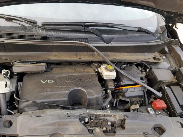 5N1DR2MN5JC609752 - 2018 NISSAN PATHFINDER BLACK photo 7