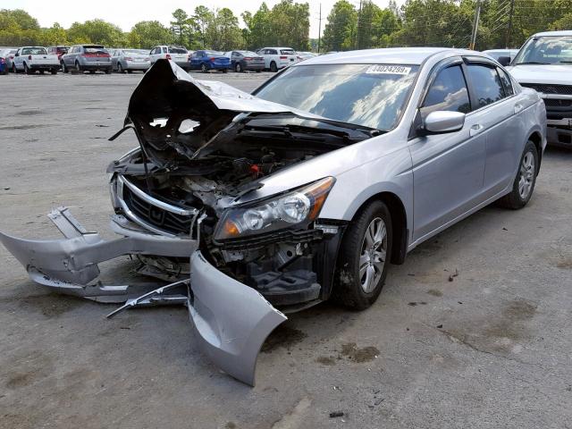 1HGCP2F42AA186765 - 2010 HONDA ACCORD LXP SILVER photo 2