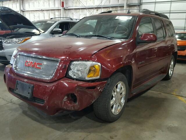 1GKES66M966158554 - 2006 GMC ENVOY DENA RED photo 2