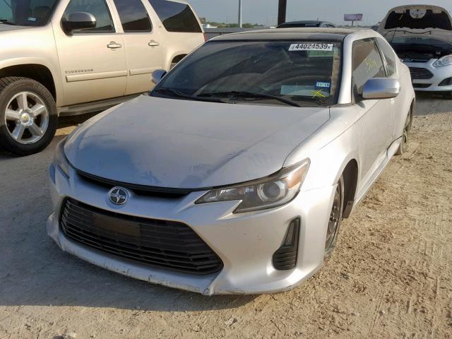JTKJF5C79E3067784 - 2014 TOYOTA SCION TC ვერცხლისფერი ფოტო 2