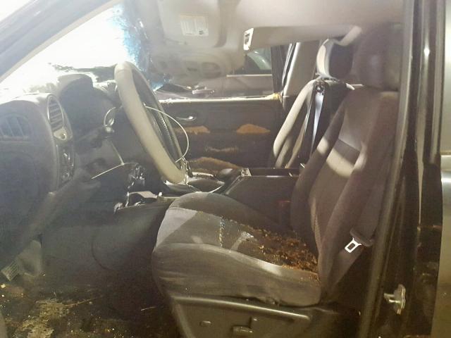 1GKDT13S882157968 - 2008 GMC ENVOY BLACK photo 5