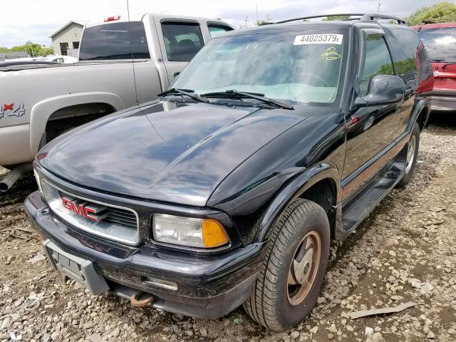 1GKCT18W9S2528229 - 1995 GMC JIMMY BLACK photo 2