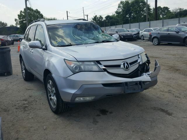 2HNYD28238H505086 - 2008 ACURA MDX SILVER photo 1