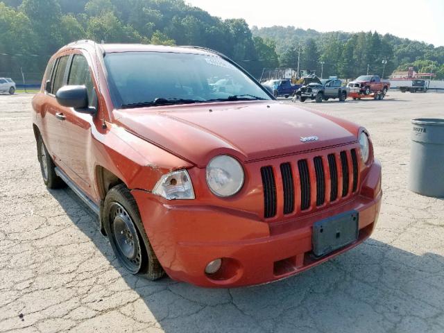 1J4FF47B89D213589 - 2009 JEEP COMPASS SP ნარინჯისფერი ფოტო 1