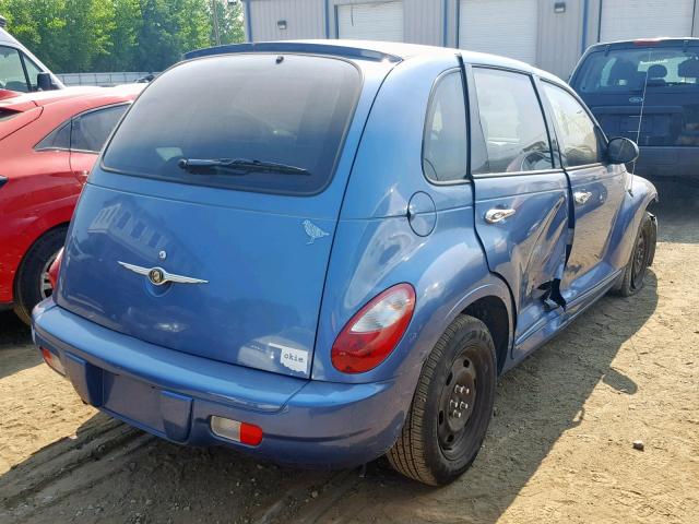 3A4FY58B96T308540 - 2006 CHRYSLER PT CRUISER BLUE photo 4