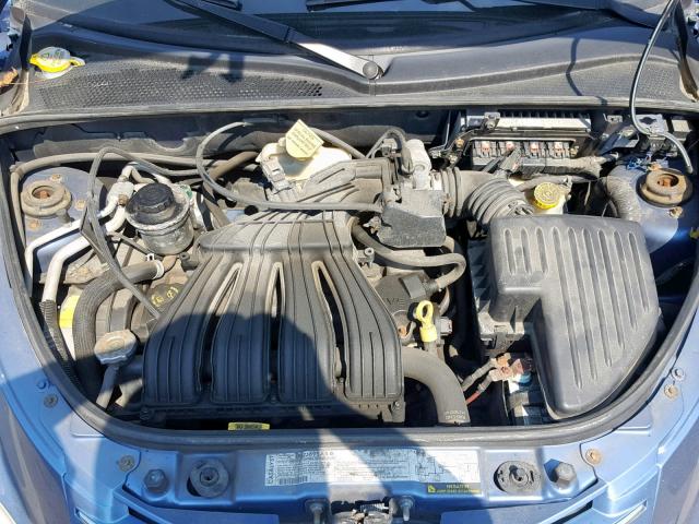 3A4FY58B96T308540 - 2006 CHRYSLER PT CRUISER BLUE photo 7