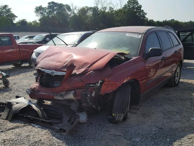 2A4GM48416R620866 - 2006 CHRYSLER PACIFICA MAROON photo 2