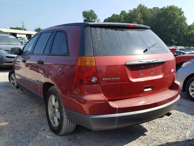 2A4GM48416R620866 - 2006 CHRYSLER PACIFICA MAROON photo 3