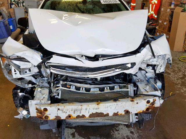 1G1ZA5E09AF255747 - 2010 CHEVROLET MALIBU LS WHITE photo 7