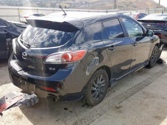 JM1BL1H5XA1245762 - 2010 MAZDA 3 S BLACK photo 4