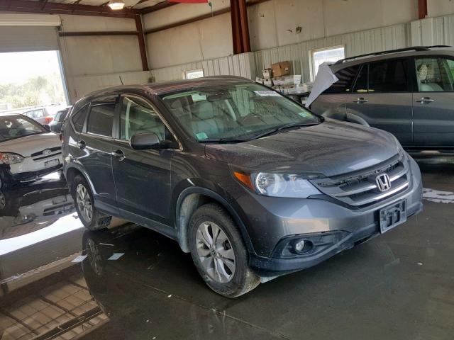 2HKRM4H76CH630567 - 2012 HONDA CR-V EXL GRAY photo 1