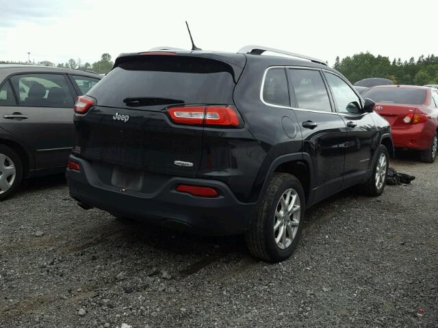 1C4PJLCBXEW154293 - 2014 JEEP CHEROKEE L BLACK photo 4