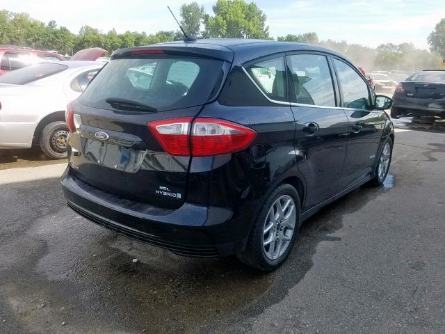 1FADP5BU5GL111068 - 2016 FORD C-MAX SEL BLACK photo 4