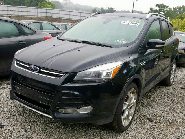 1FMCU9J99EUB95322 - 2014 FORD ESCAPE TIT BLACK photo 2