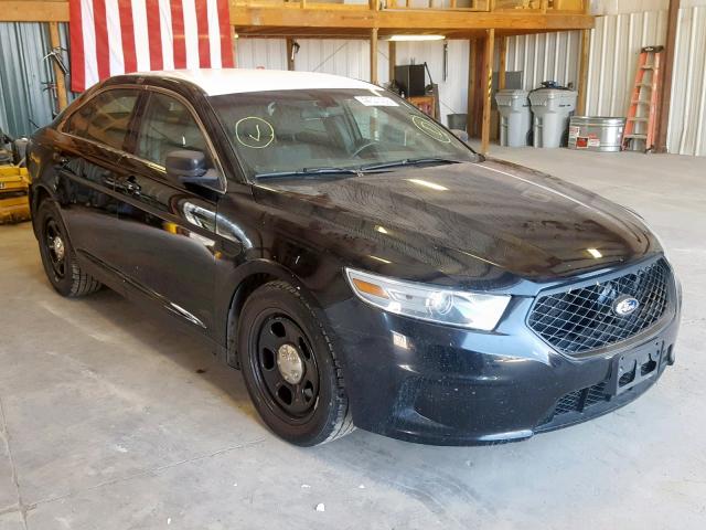 1FAHP2L83EG107124 - 2014 FORD TAURUS POL BLACK photo 1