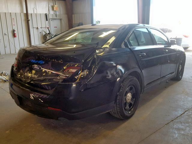 1FAHP2L83EG107124 - 2014 FORD TAURUS POL BLACK photo 4