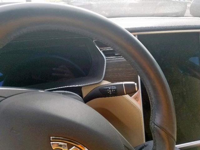 5YJSA1S10EFP56244 - 2014 TESLA MODEL S წითელი ფოტო 8