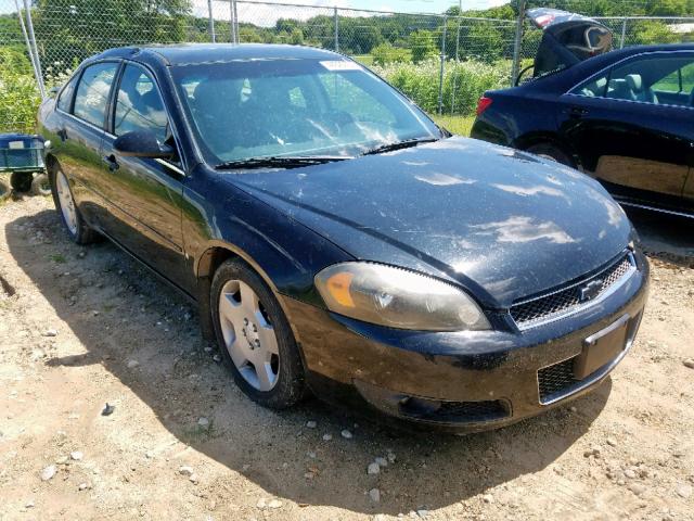 2G1WD58C079140472 - 2007 CHEVROLET IMPALA SUP შავი ფოტო 1
