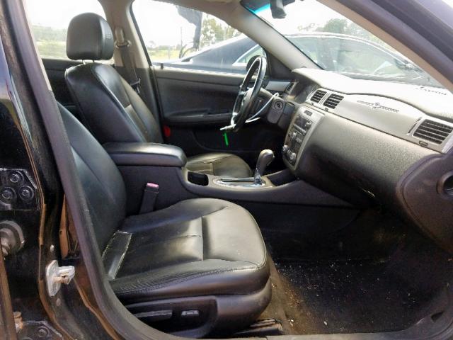 2G1WD58C079140472 - 2007 CHEVROLET IMPALA SUP შავი ფოტო 5