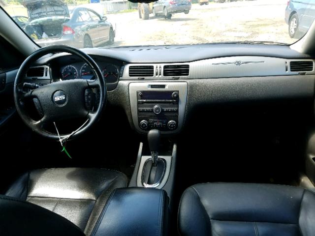 2G1WD58C079140472 - 2007 CHEVROLET IMPALA SUP შავი ფოტო 9