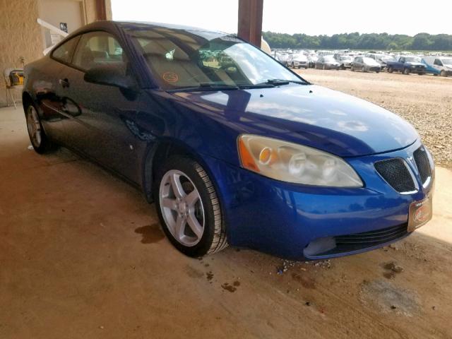 1G2ZH158764185206 - 2006 PONTIAC G6 GT BLUE photo 1