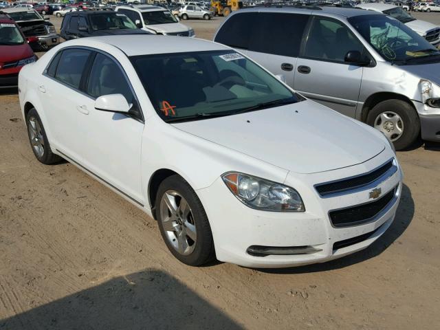 1G1ZC5EB2AF258159 - 2010 CHEVROLET MALIBU 1LT WHITE photo 1