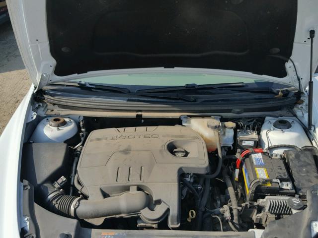 1G1ZC5EB2AF258159 - 2010 CHEVROLET MALIBU 1LT WHITE photo 7
